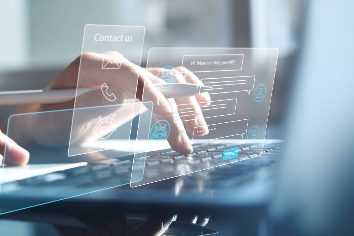 Symbolbild ERP System Modul CRM
